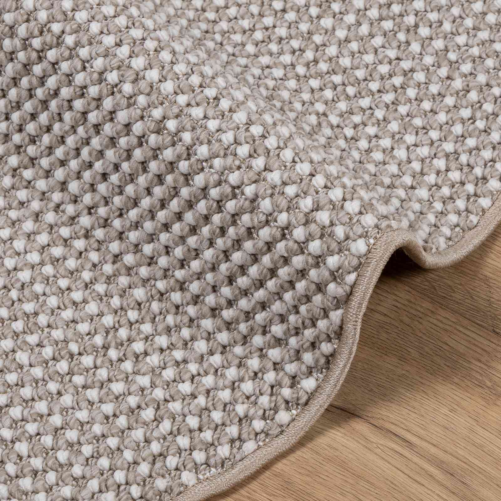 Bereichsteppiche Rechtwinklig LUGO Creme 150 x 80 cm Polyester