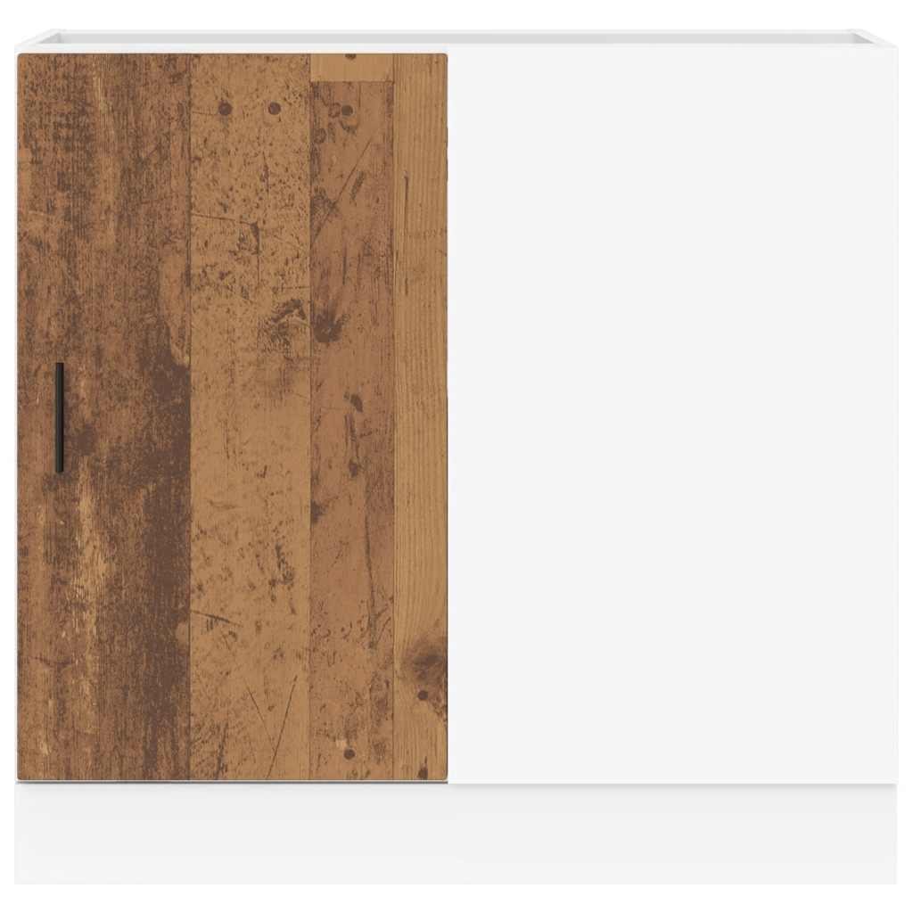 Unterschrank Lyon Weiß 60x46x81,5 cm Holzwerkstoff