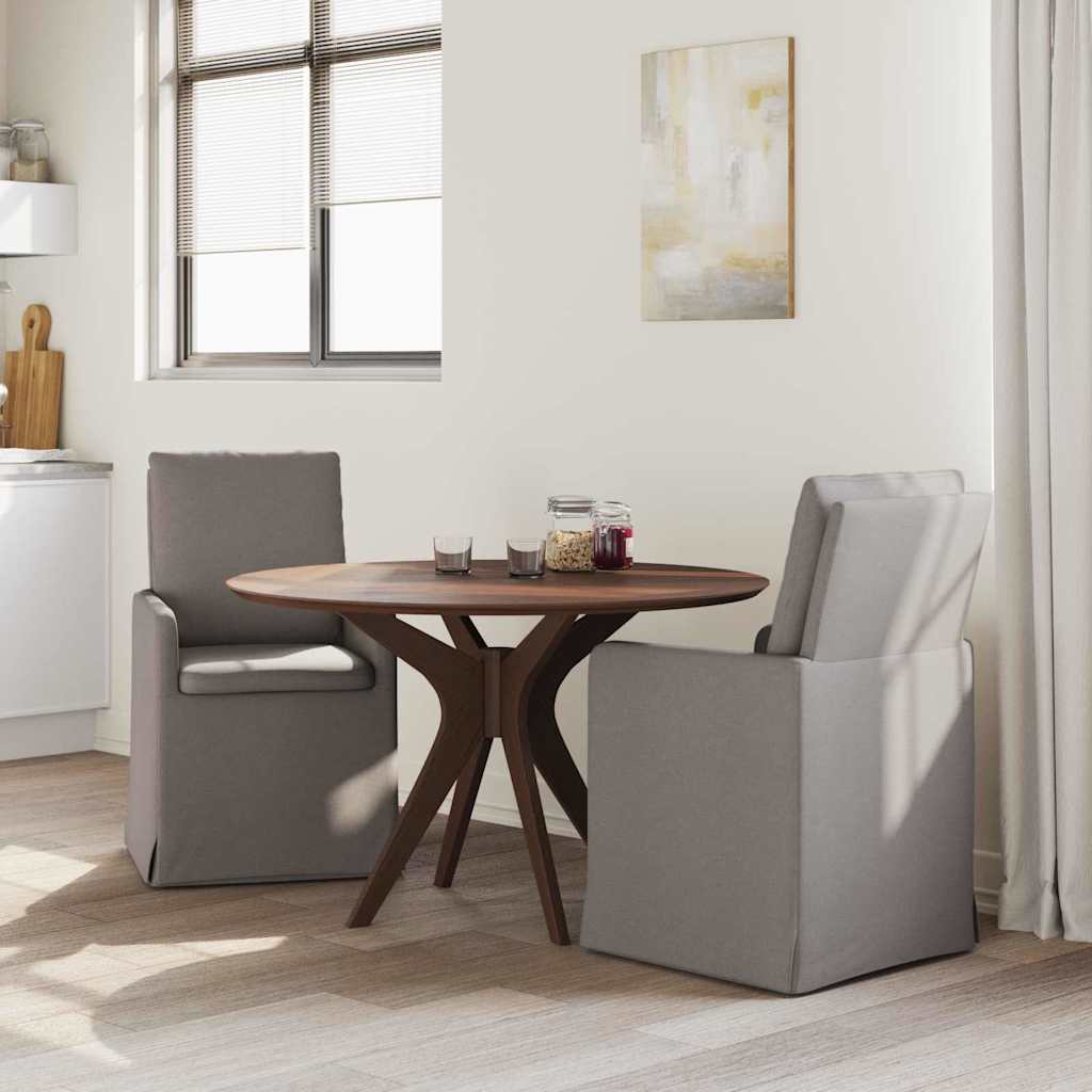 Esszimmerstühle 2 pcs Hellgrau 57 x 67 x 98 cm Stoff