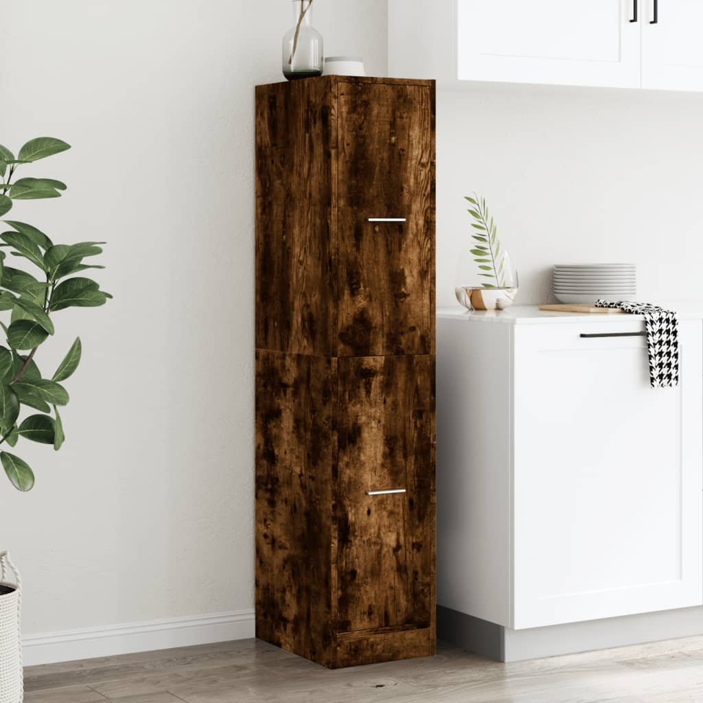 Apothekerschrank Weiß 30 x 41 x 174,5 cm Holzwerkstoff