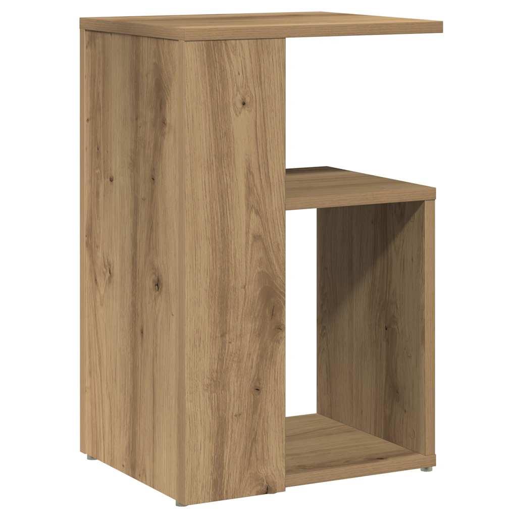 Beistelltisch Weiß 36x30x56 cm Holzwerkstoff