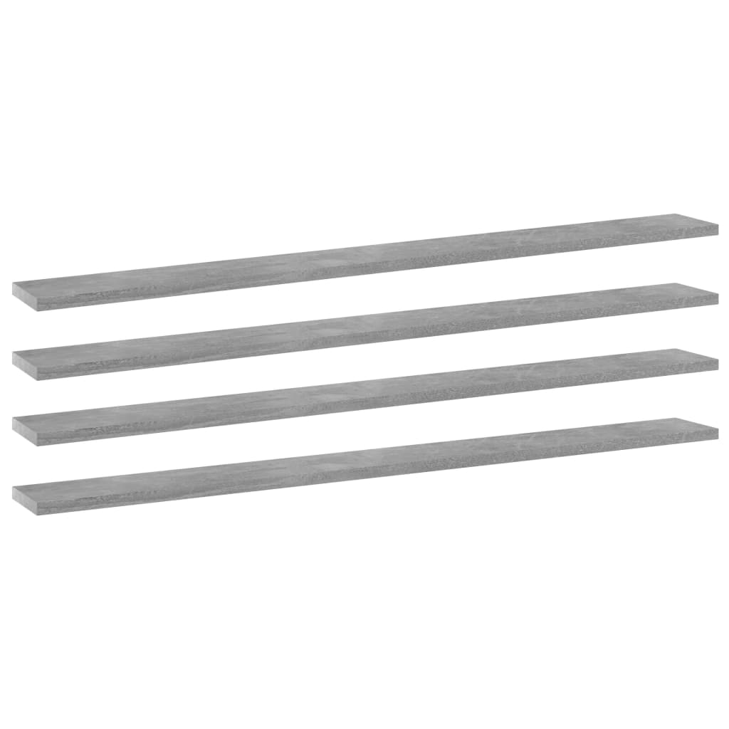 Bücherregal-Bretter 4 Stk. Weiß 40x10x1,5 cm Holzwerkstoff