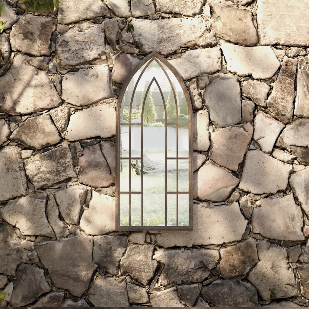 Gartenspiegel Sand 100x45 cm Eisen