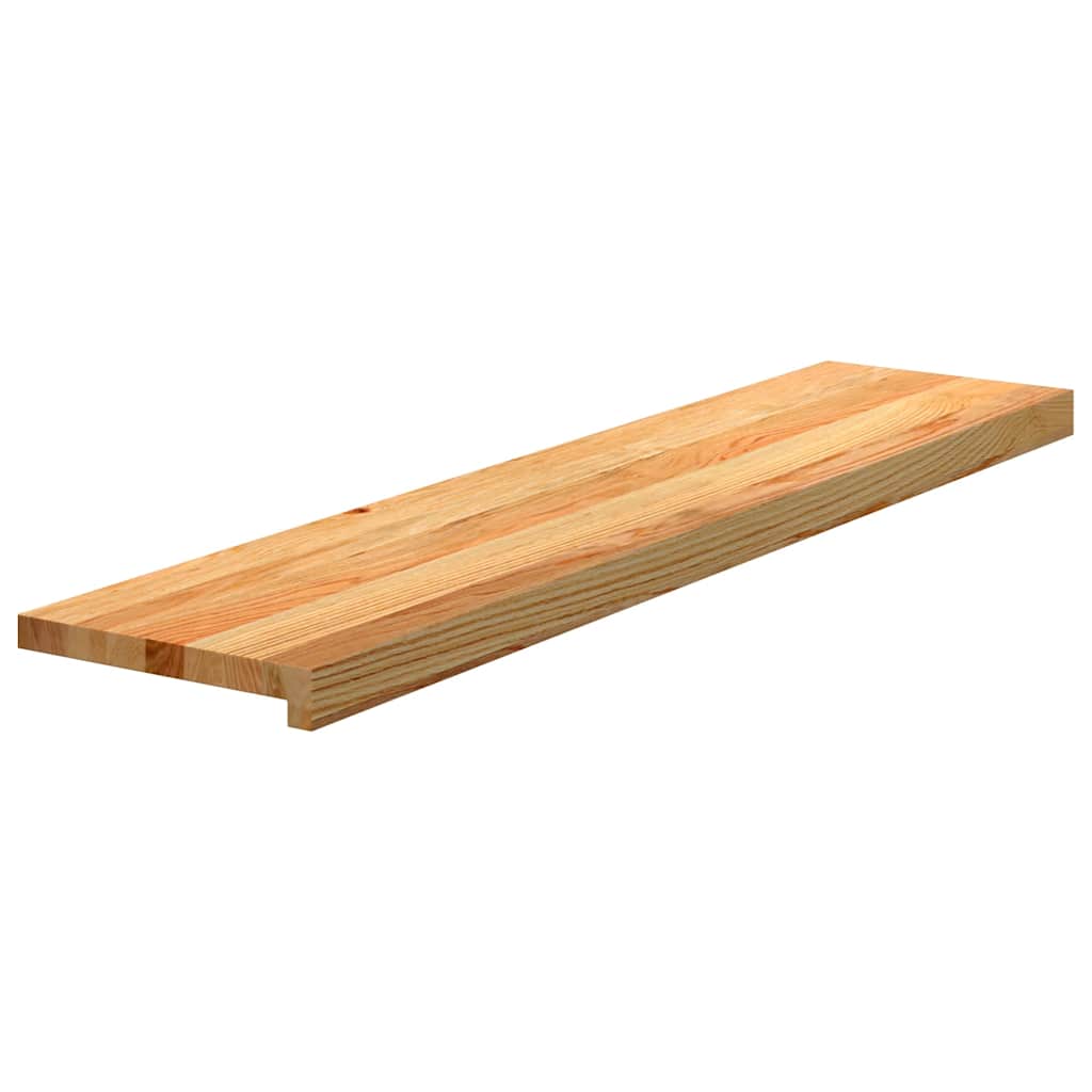 Treppenstufen 4 Stk. Unbehandelt 70x25x2 cm Massivholz Eiche