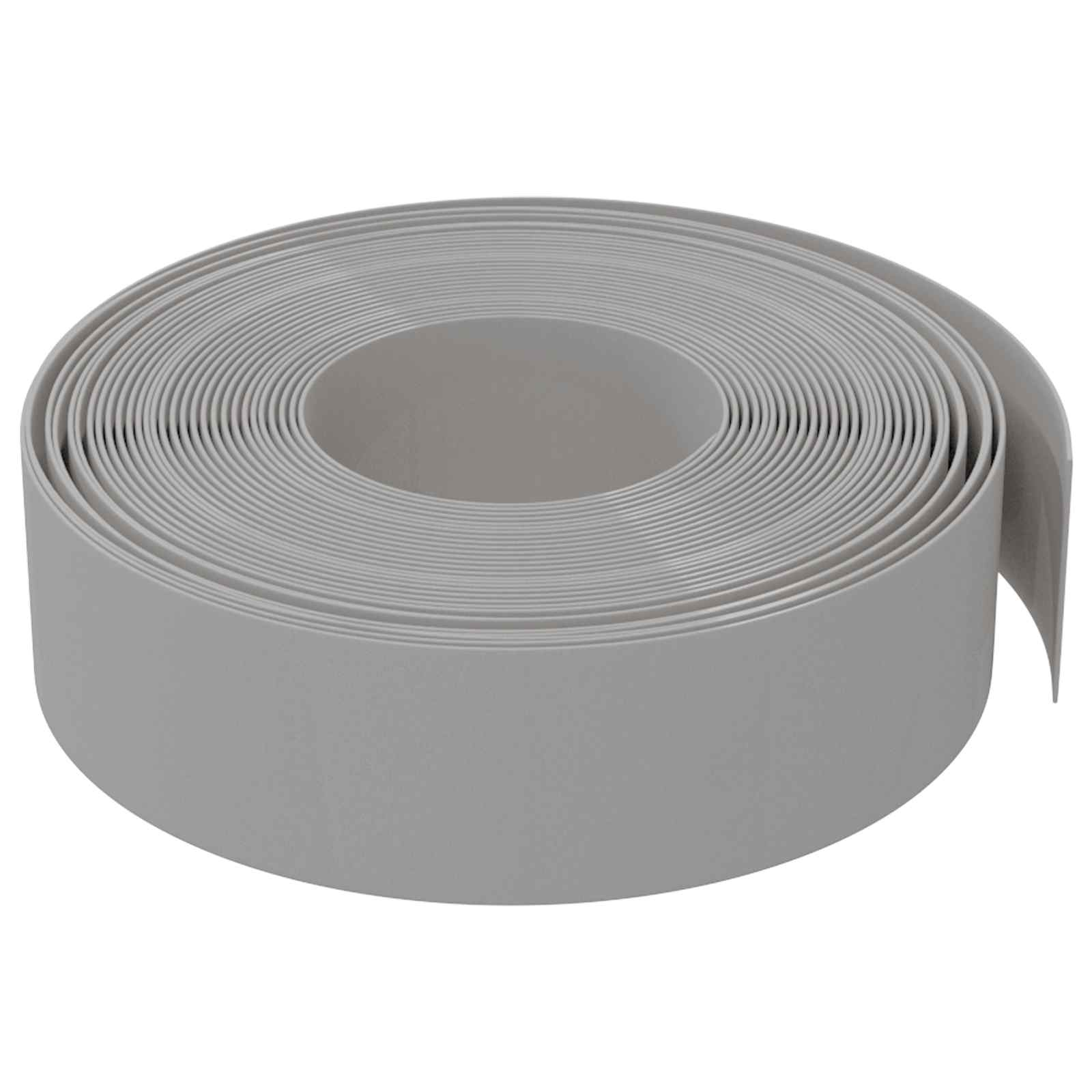 Gartenumrandung 25 m 10 cm PE Grau