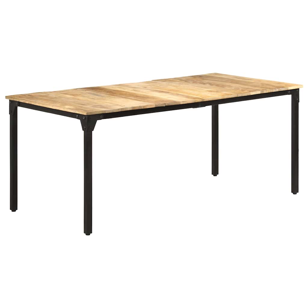 Esstisch 140x70x76 cm Raues Mangoholz