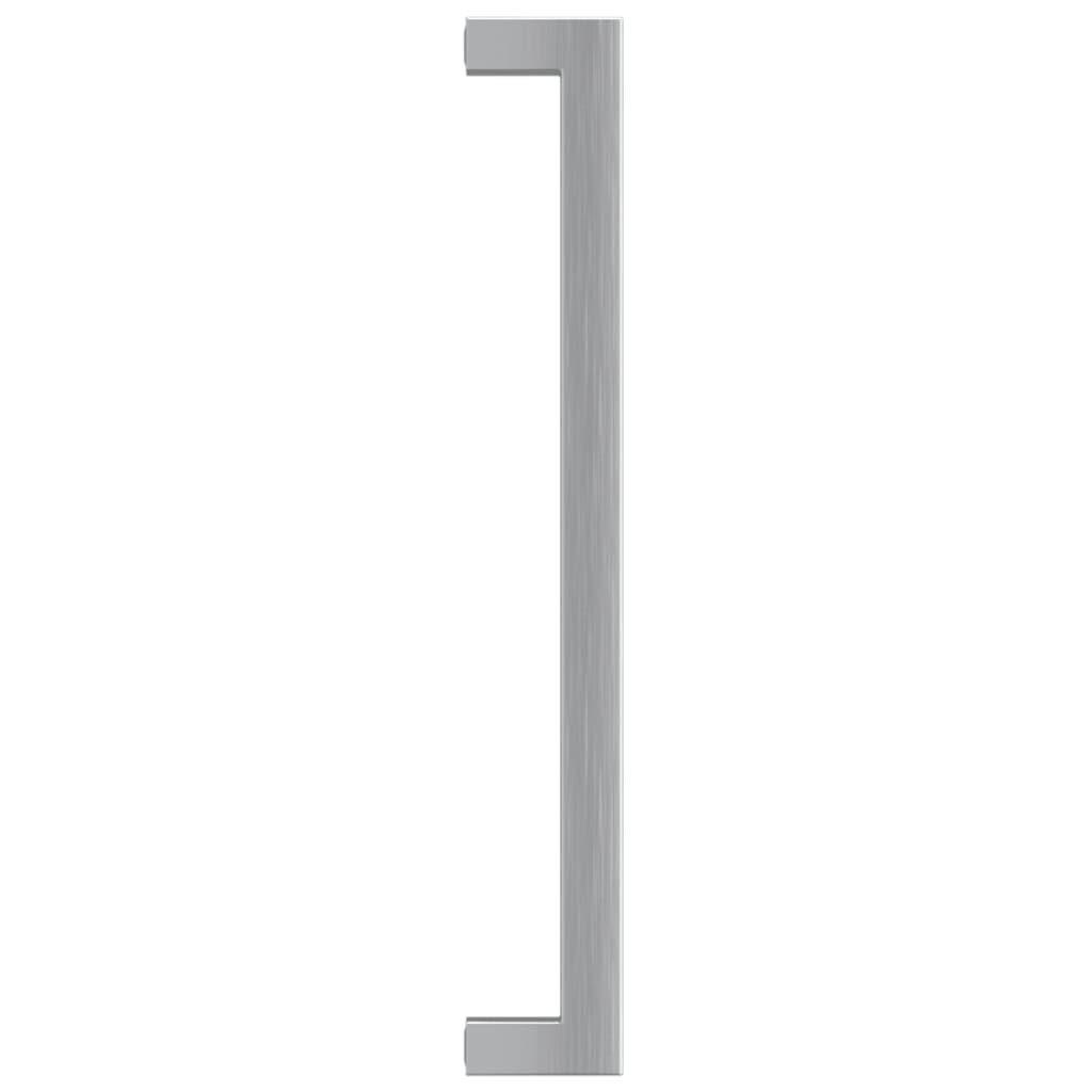 Möbelgriffe 10 Stk. Silbern 64 mm Edelstahl