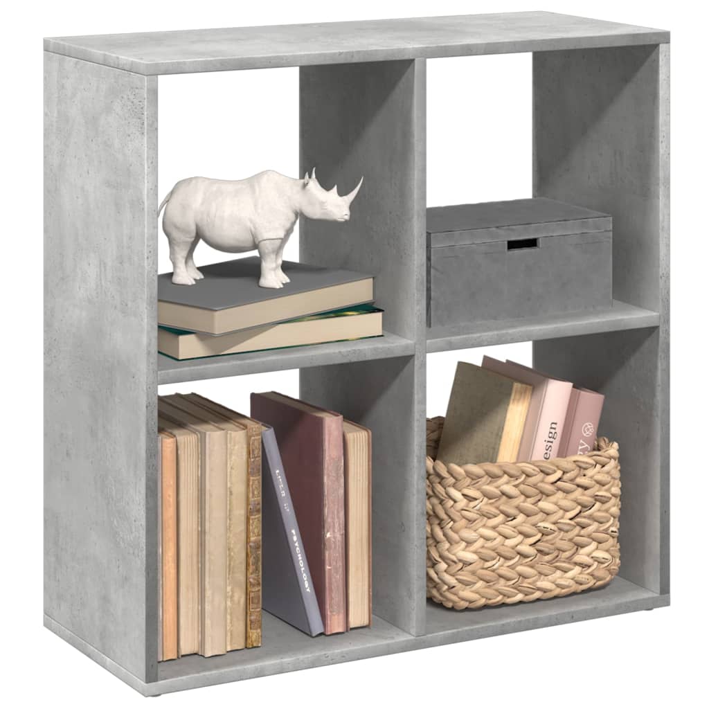 Bücherregal Weiß 137,5x29x137,5 cm Holzwerkstoff