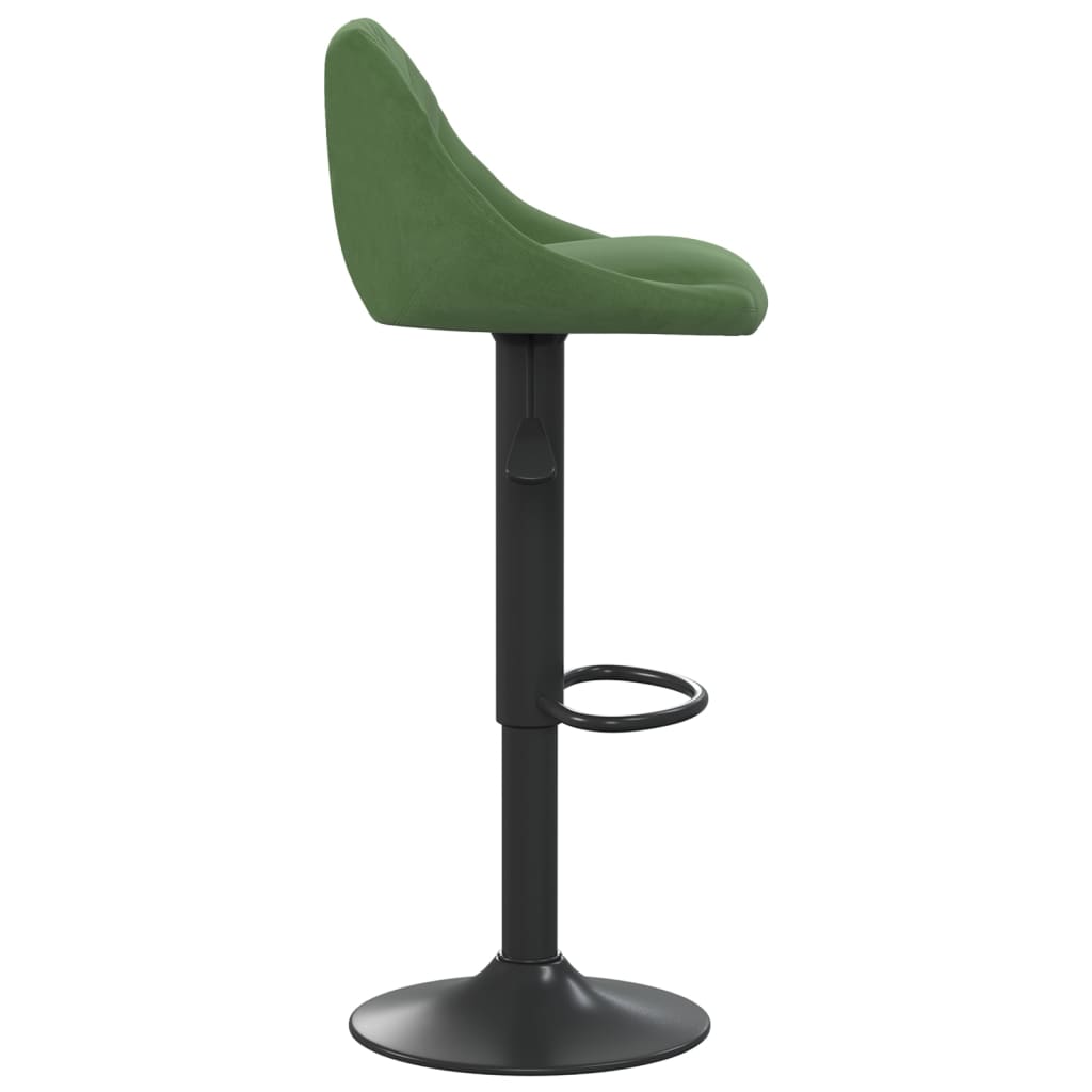 Barhocker Creme Samt
