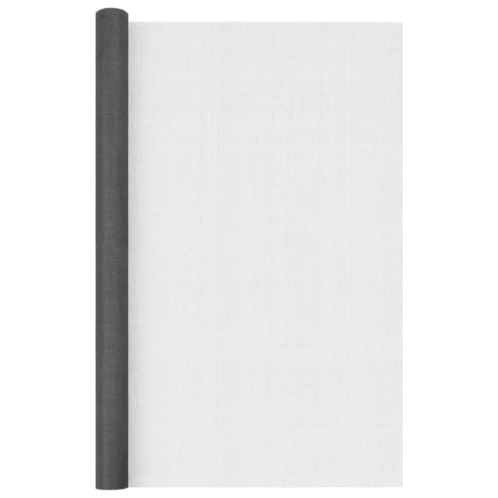 Fiberglas Mesh-Rolle Insektenschutzgitter Tür/Fenster 100 x 500 cm schwarz