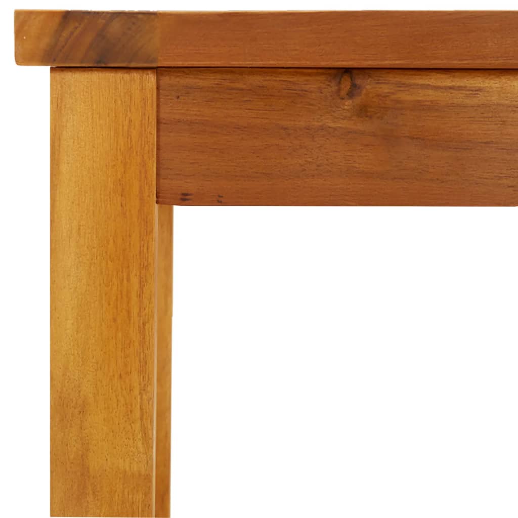 Gartenbank 110x35x45 cm Massivholz Akazie