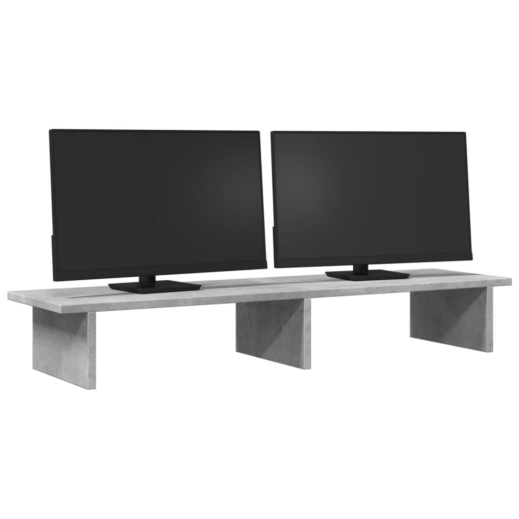 Monitor Halterung Schwarze Eiche 100 x 27 x 15 cm Holzwerkstoff