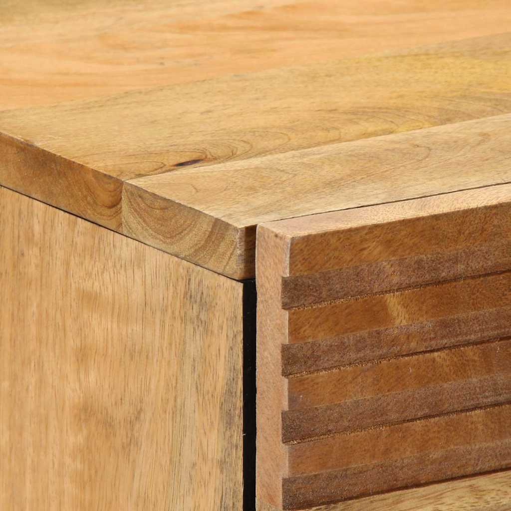 Bettschrank Braun 50 x 33 x 60 cm Massivholz Akazie