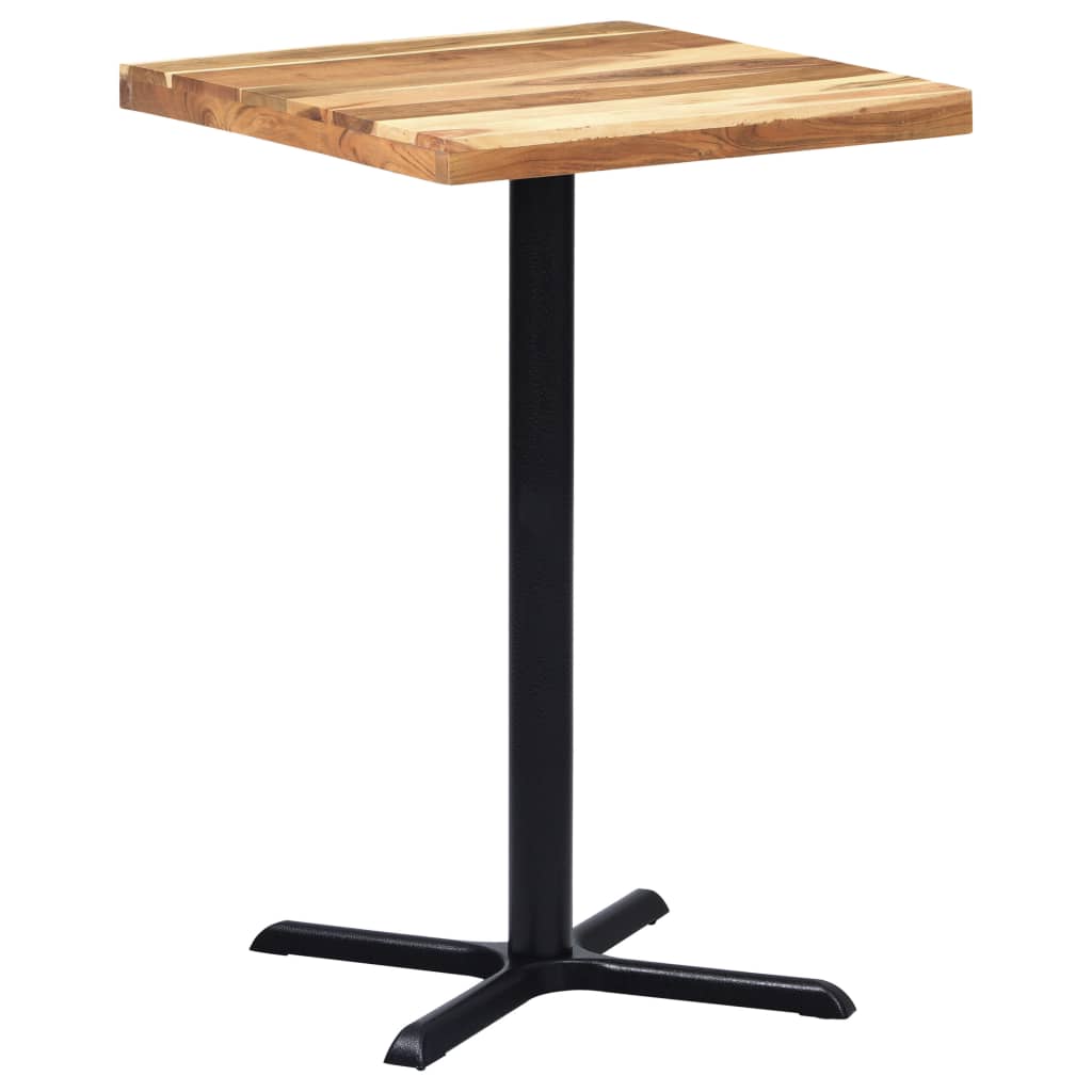 Bistrotisch-Gestell Schwarz 56x56x72 cm Gusseisen