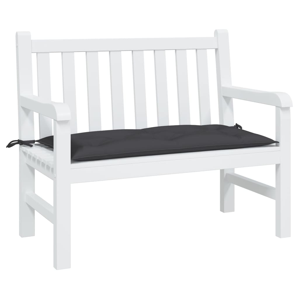 Gartenbank-Auflage Anthrazit 100x50x7 cm Oxford-Gewebe