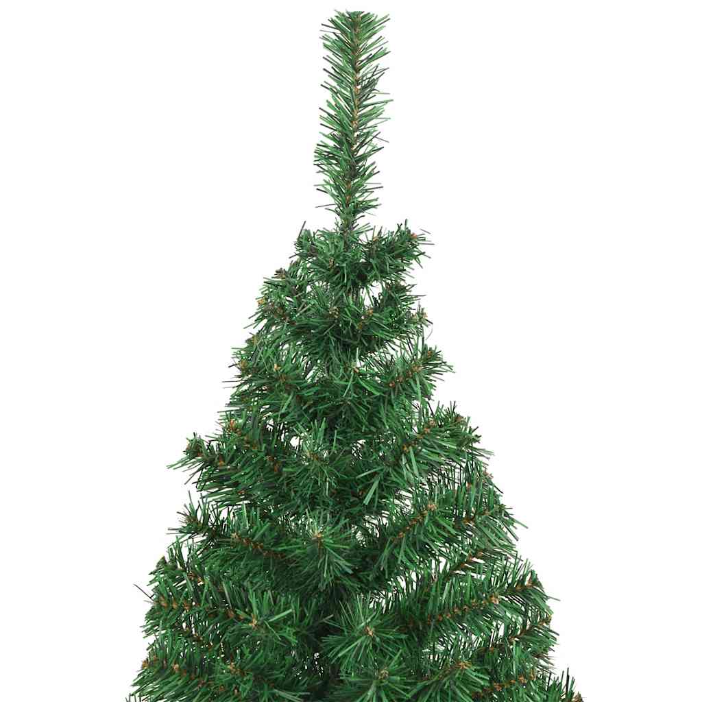 Künstlicher Weihnachtsbaum mit Dicken Zweigen Grün 150 cm PVC