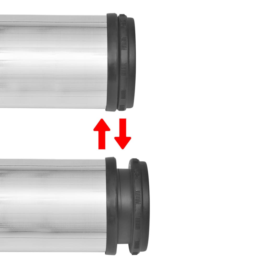4x höhenverstellbares Tischbein Tischbeine Chrom 710 mm