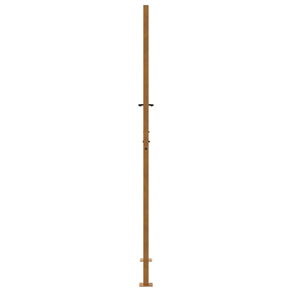 Gartentor Schwarz 100x100 cm Stahl Lichtdesign