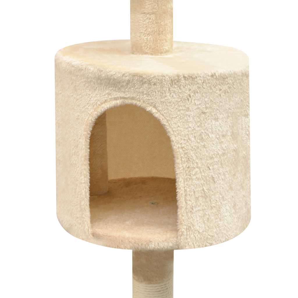 Katzen-Kratzbaum Sisal 125 cm Beige