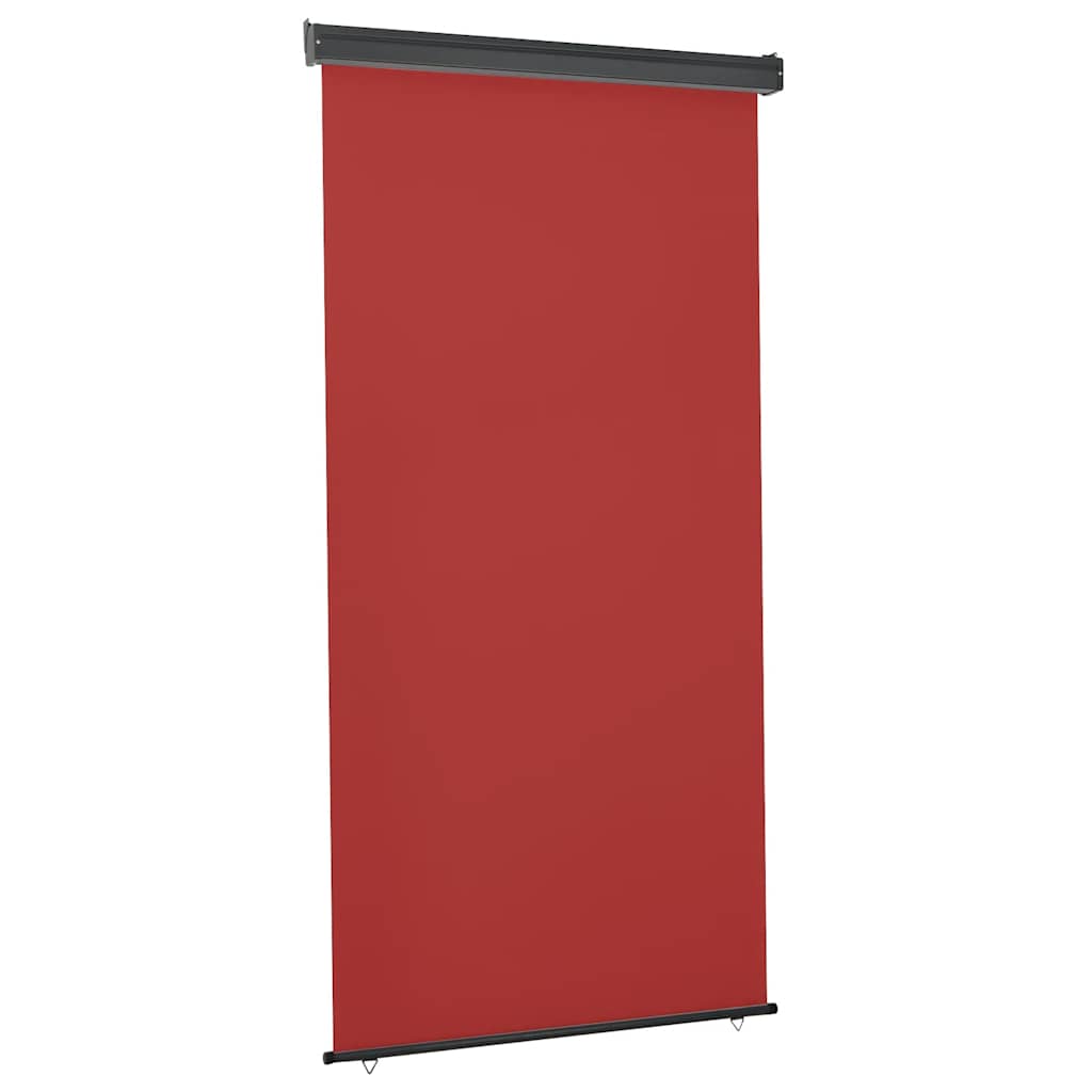Balkon Seitenmarkise 60 x 250 cm 100% Polyester Eisen Stahl
