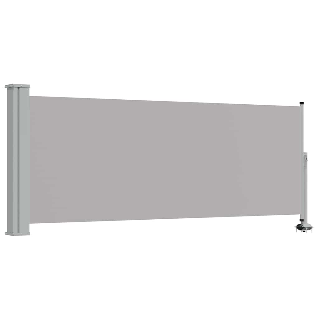 Seitenmarkise 60 x 300 cm 100% Polyester Eisen Stahl