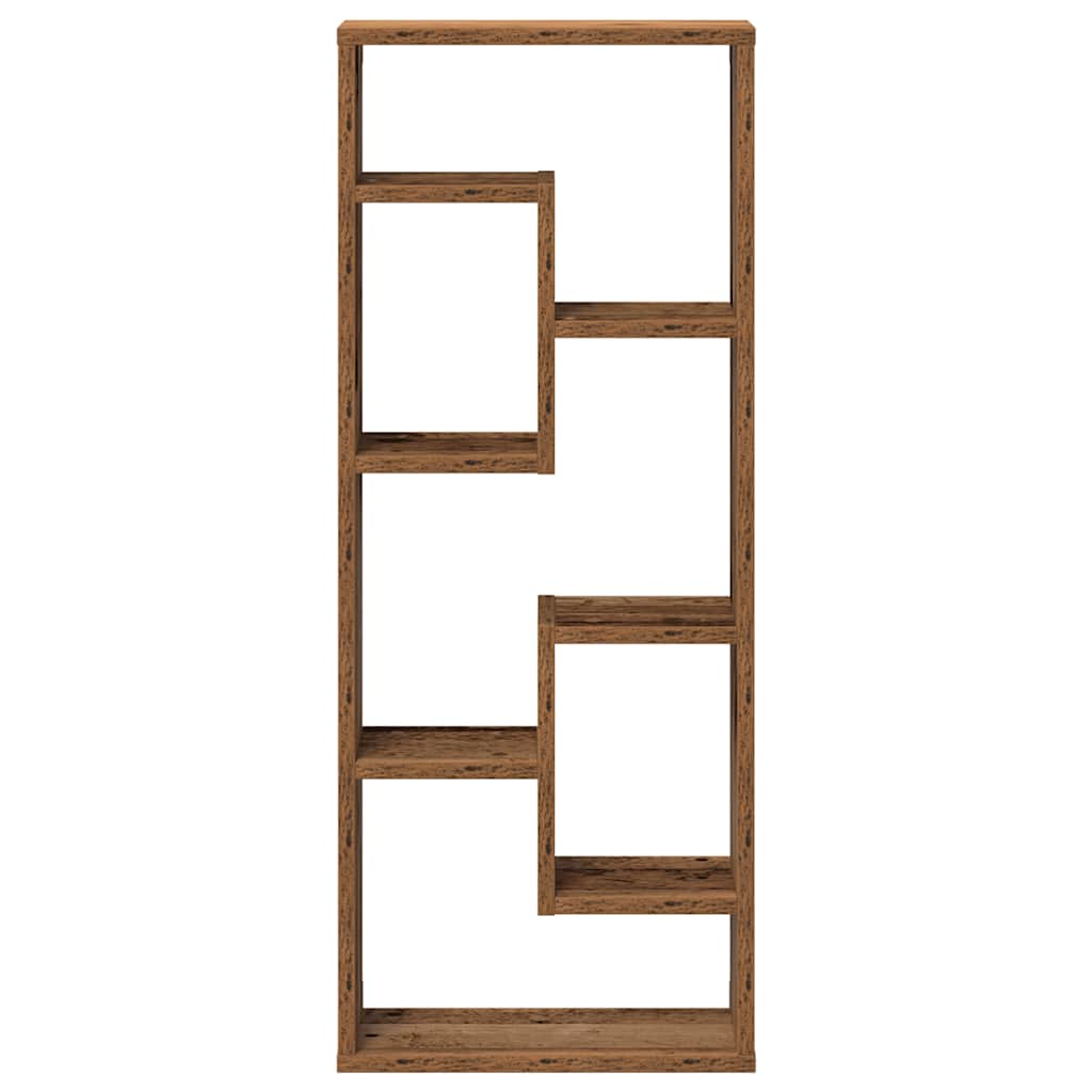 Wandregal Weiß 36x16x90 cm Holzwerkstoff