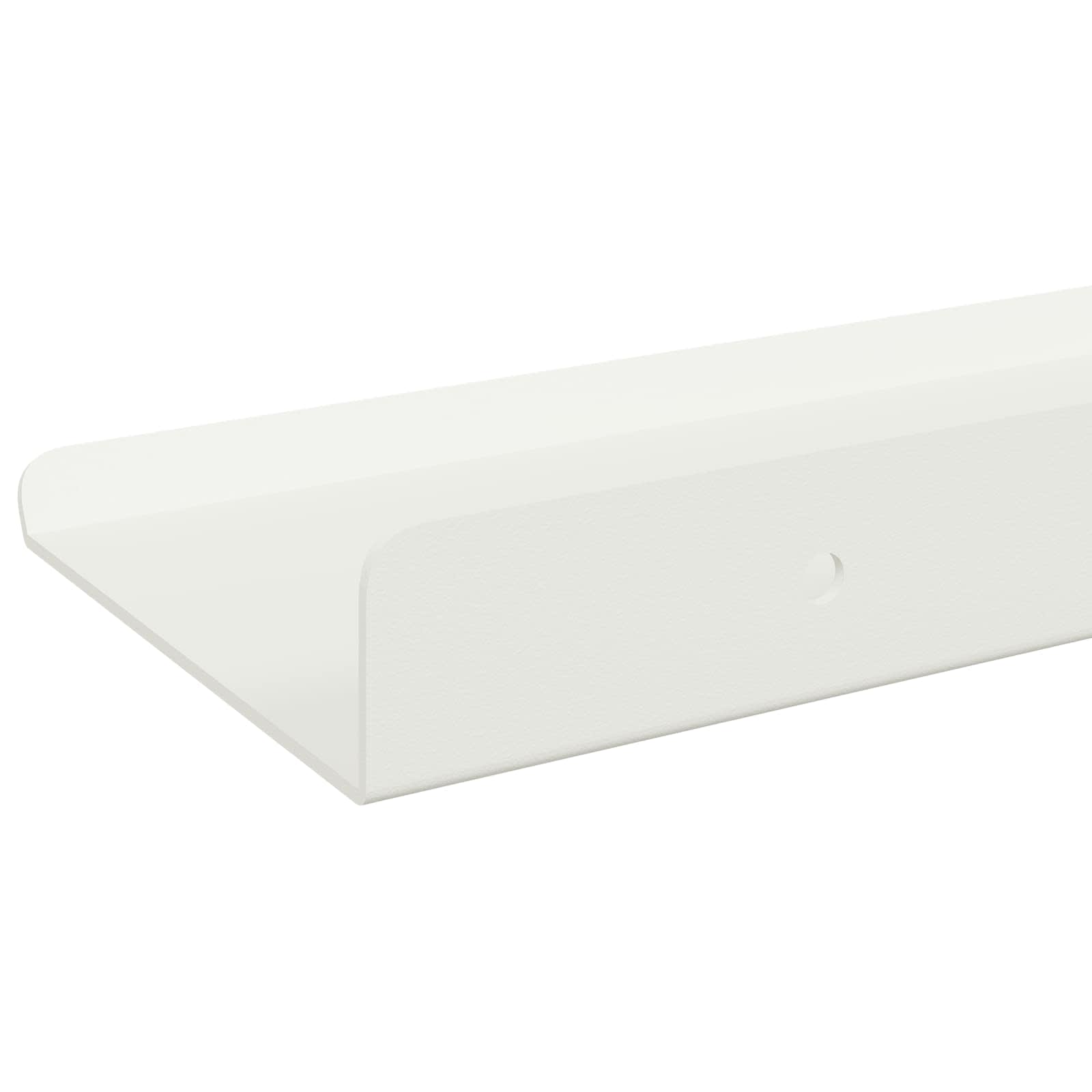 Schwebendes Regal 3 pcs Schwarz 40 x 9 x 2,5 cm Stahl