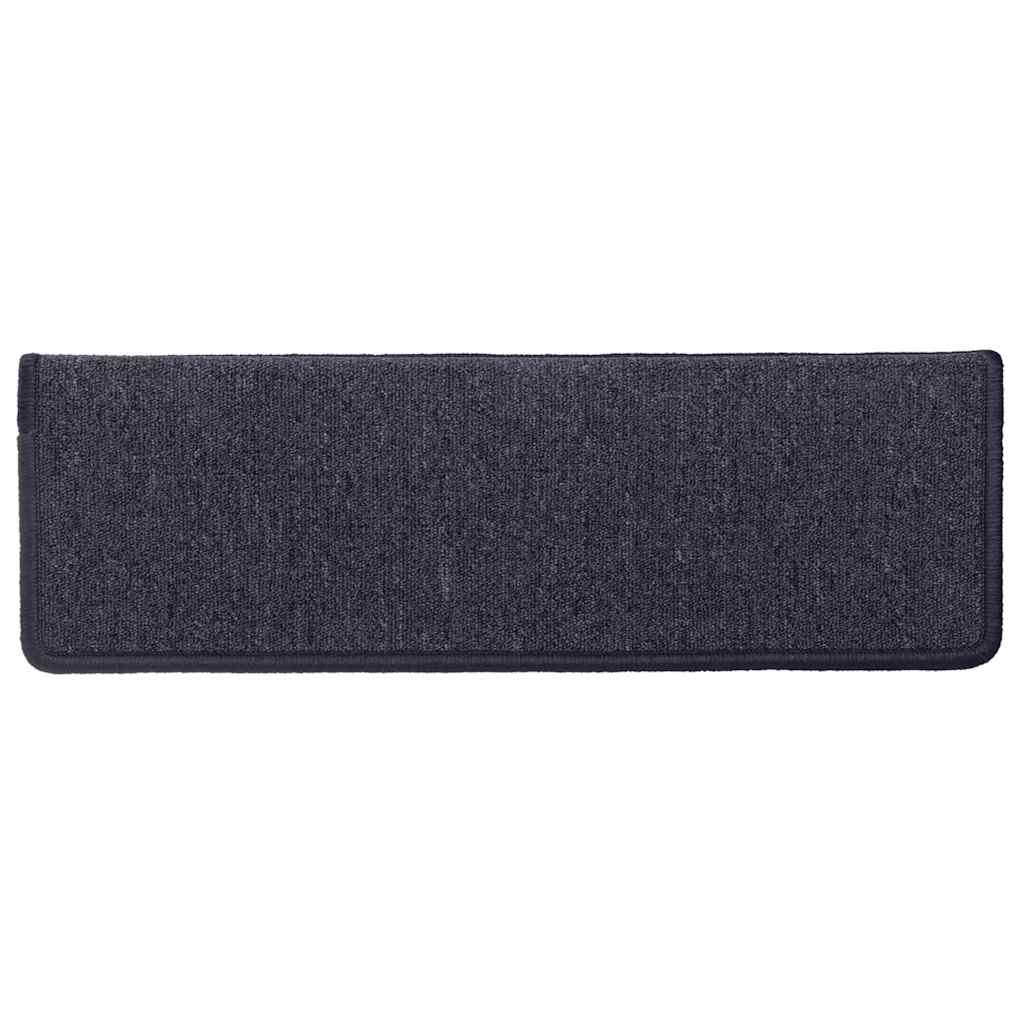 Stufenmatten 15 Stk. 65x21x4 cm Anthrazit Rechteckiger Rand
