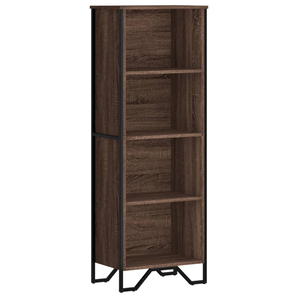Bücherregal Schwarz 80x31x169 cm Holzwerkstoff