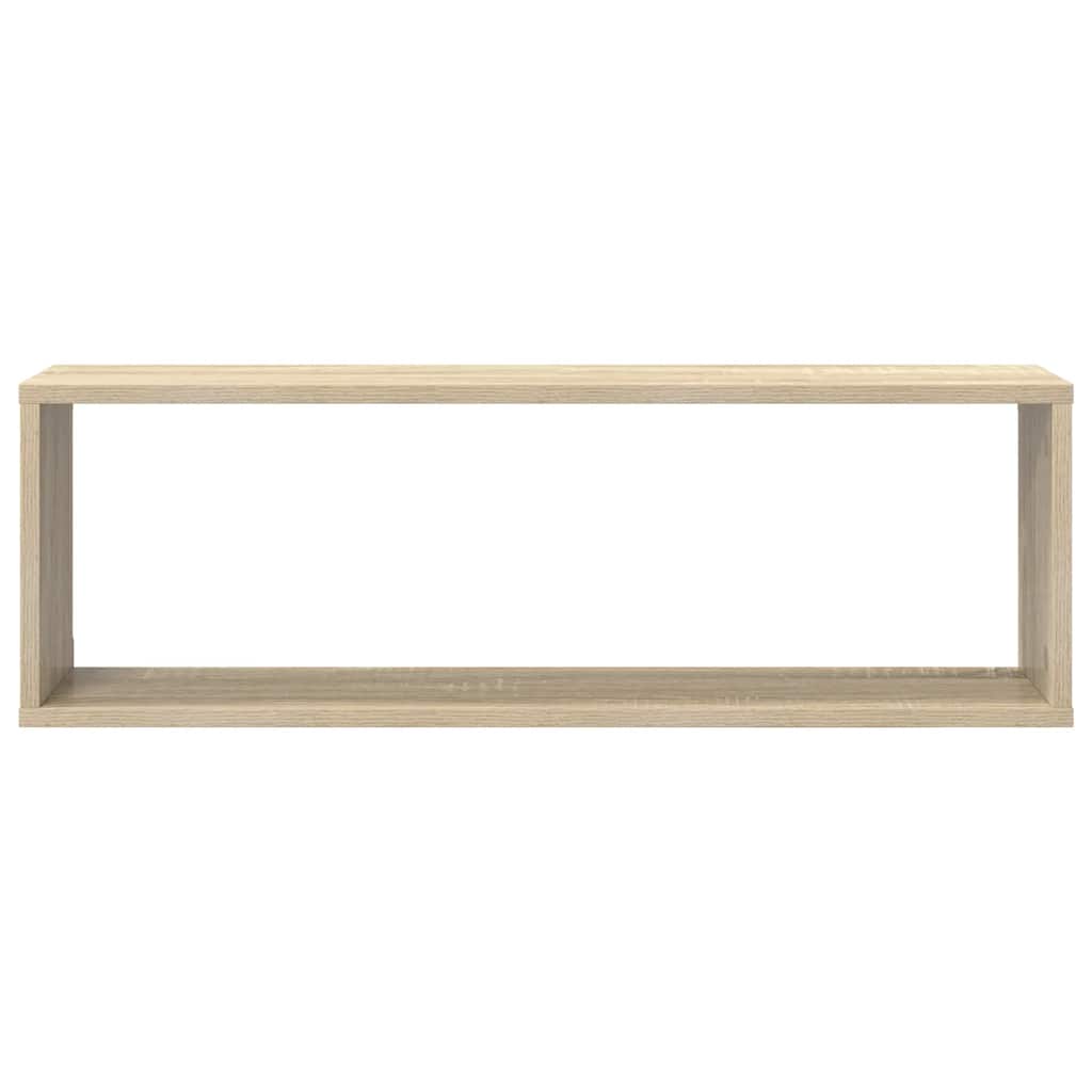 Würfelregale 2 Stk. Weiß 30x15x30 cm