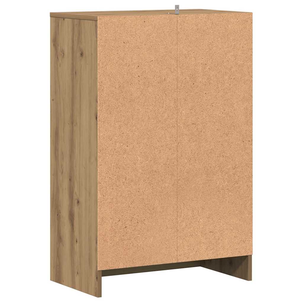 Schuhschrank Weiß 60x35x70 cm Holzwerkstoff