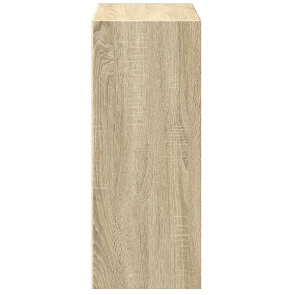Bücherregal Weiß 80x30x189 cm Holzwerkstoff