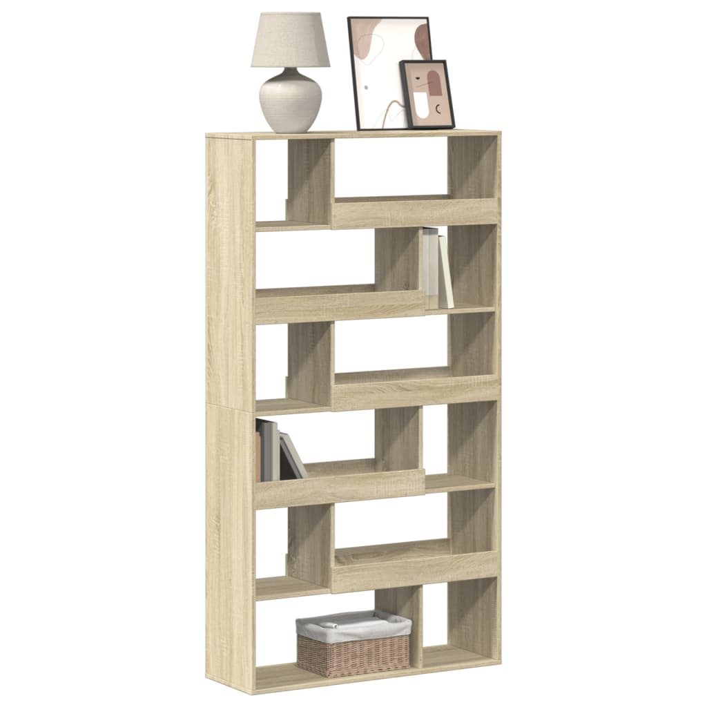 Bücherregal Räuchereiche 100x33x156,5 cm Holzwerkstoff