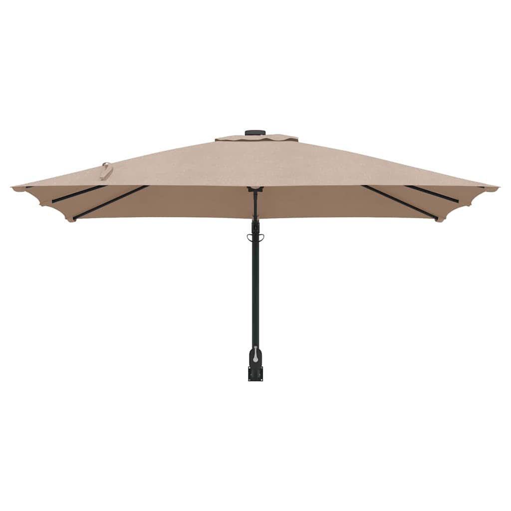 Garten-Sonnenschirm Sand 248,5 x 247,5 x 160 cm