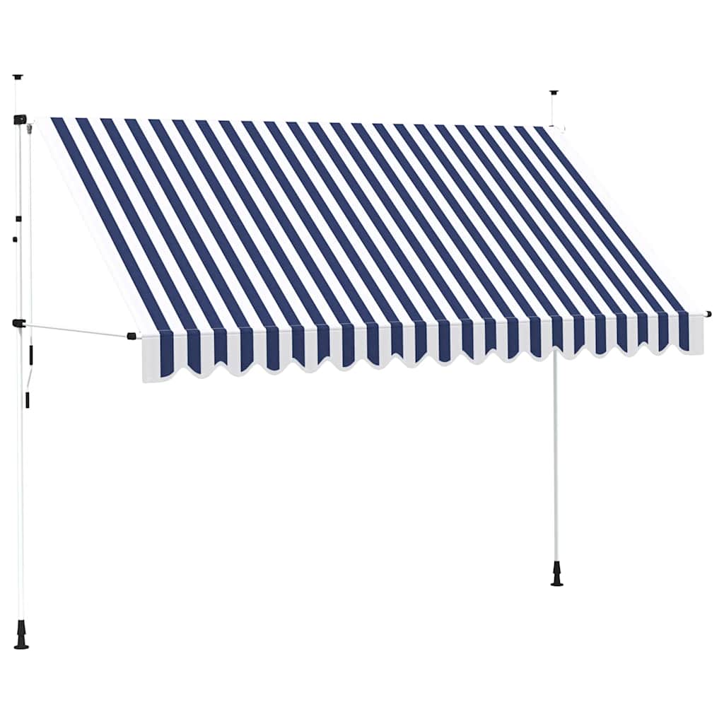 Einziehbare Markise Handbetrieben 150 cm Anthrazit