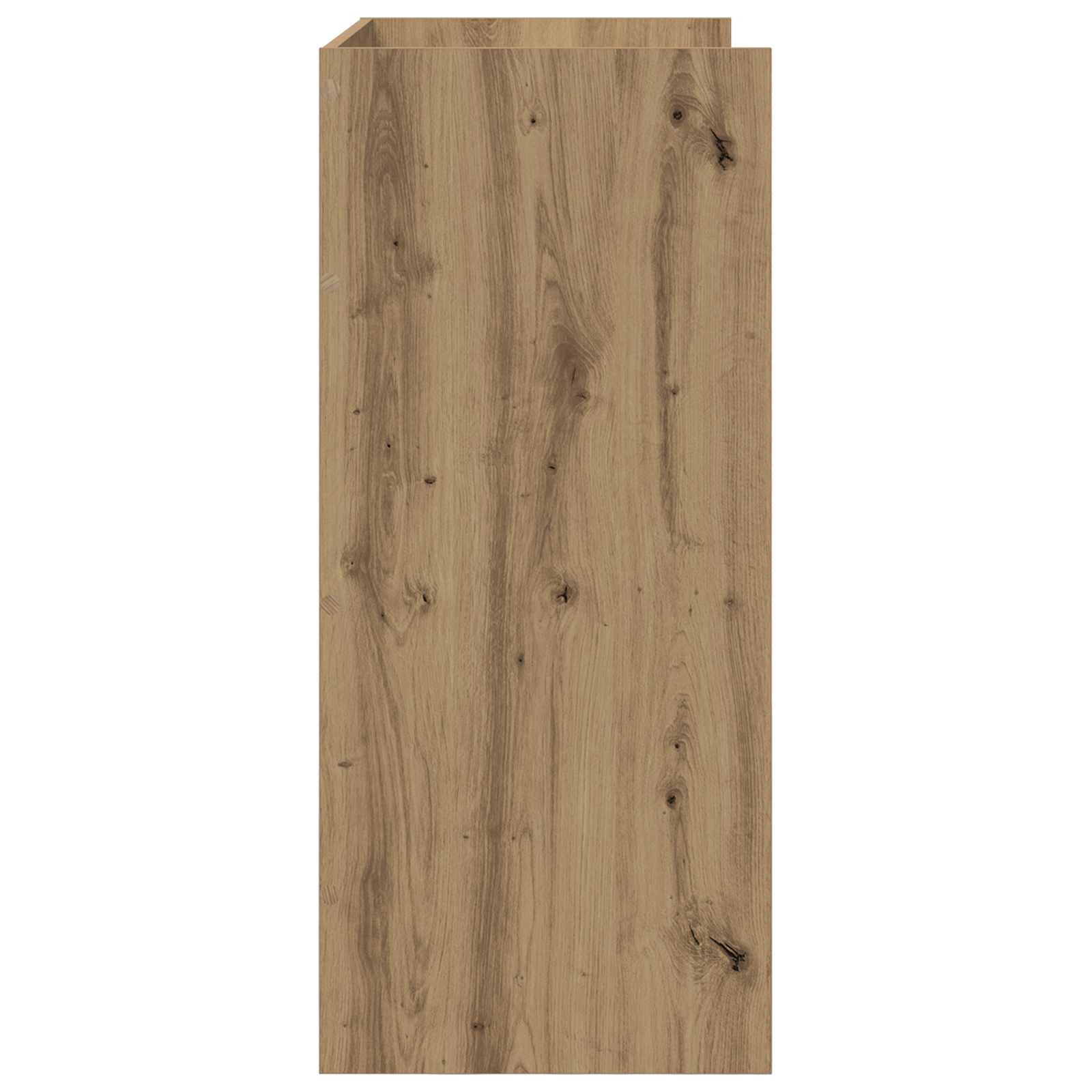 DJ Tisch Weiß 102 x 45 x 102 cm Holzwerkstoff