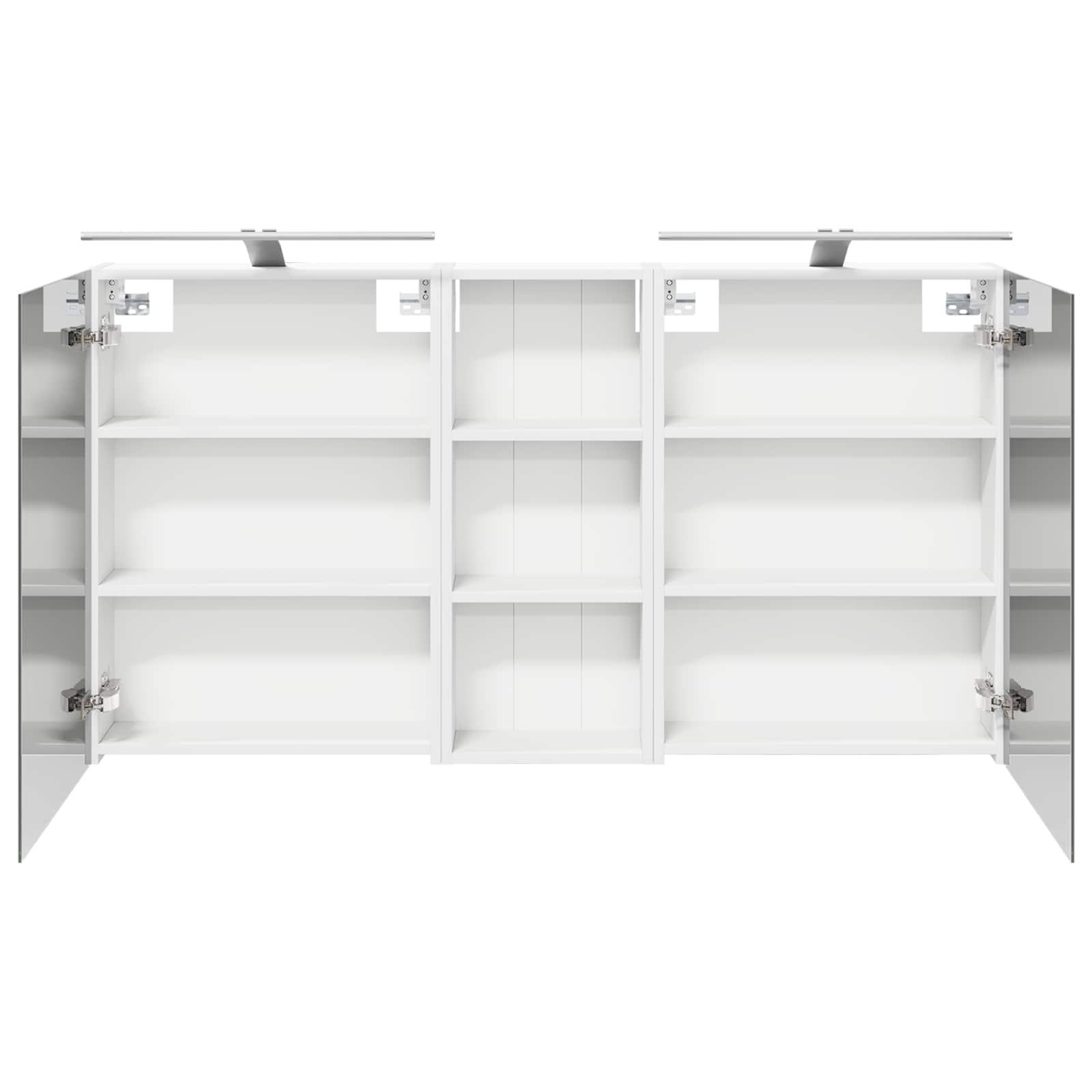 Badezimmerschrank-Set 3 pcs 80 x 10,5 x 50 cm Holzwerkstoff