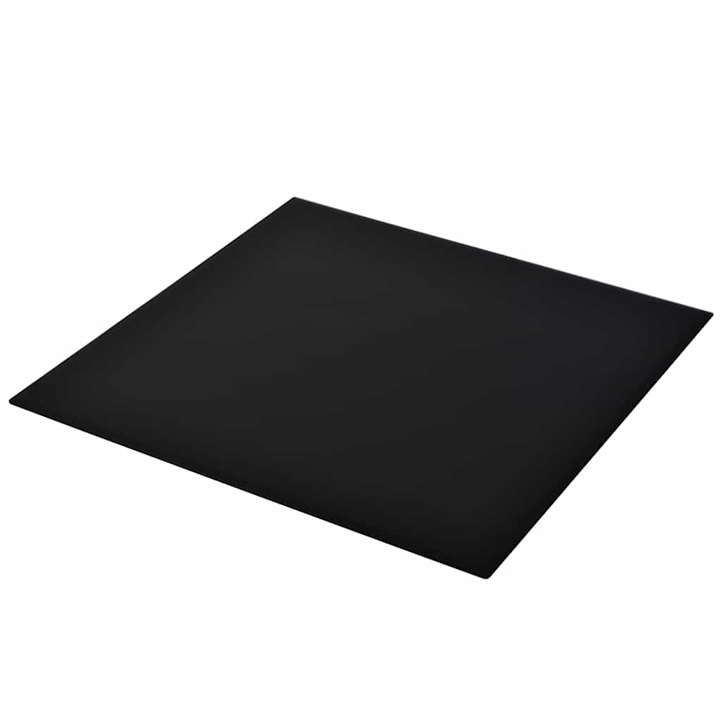 Tischplatte aus gehärtetem Glas quadratisch 700x700 mm