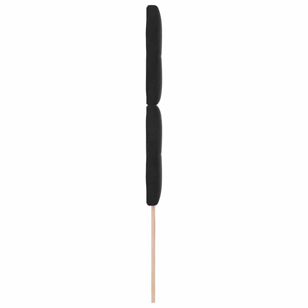 Kopfteil Hellgrau 80 cm Samt