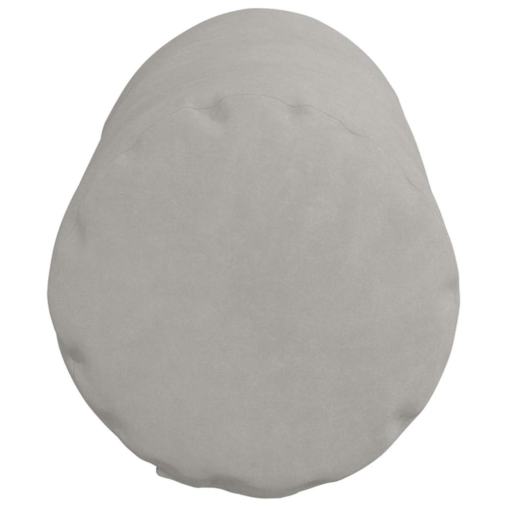 Bolsterkissen 2 Stück Taupe Ø 15 x 40 cm Mikrofaserstoff