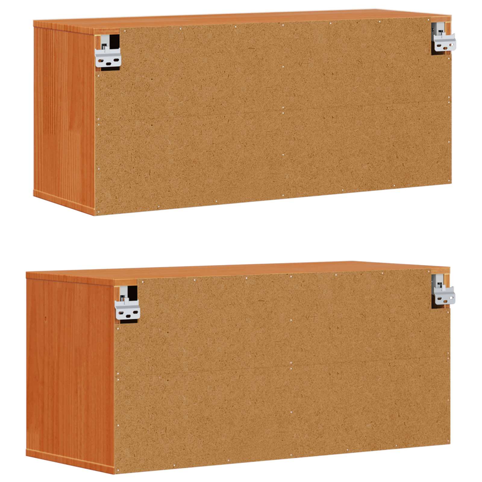 Wandschrank 80x30x35 cm Massivholz Kiefer