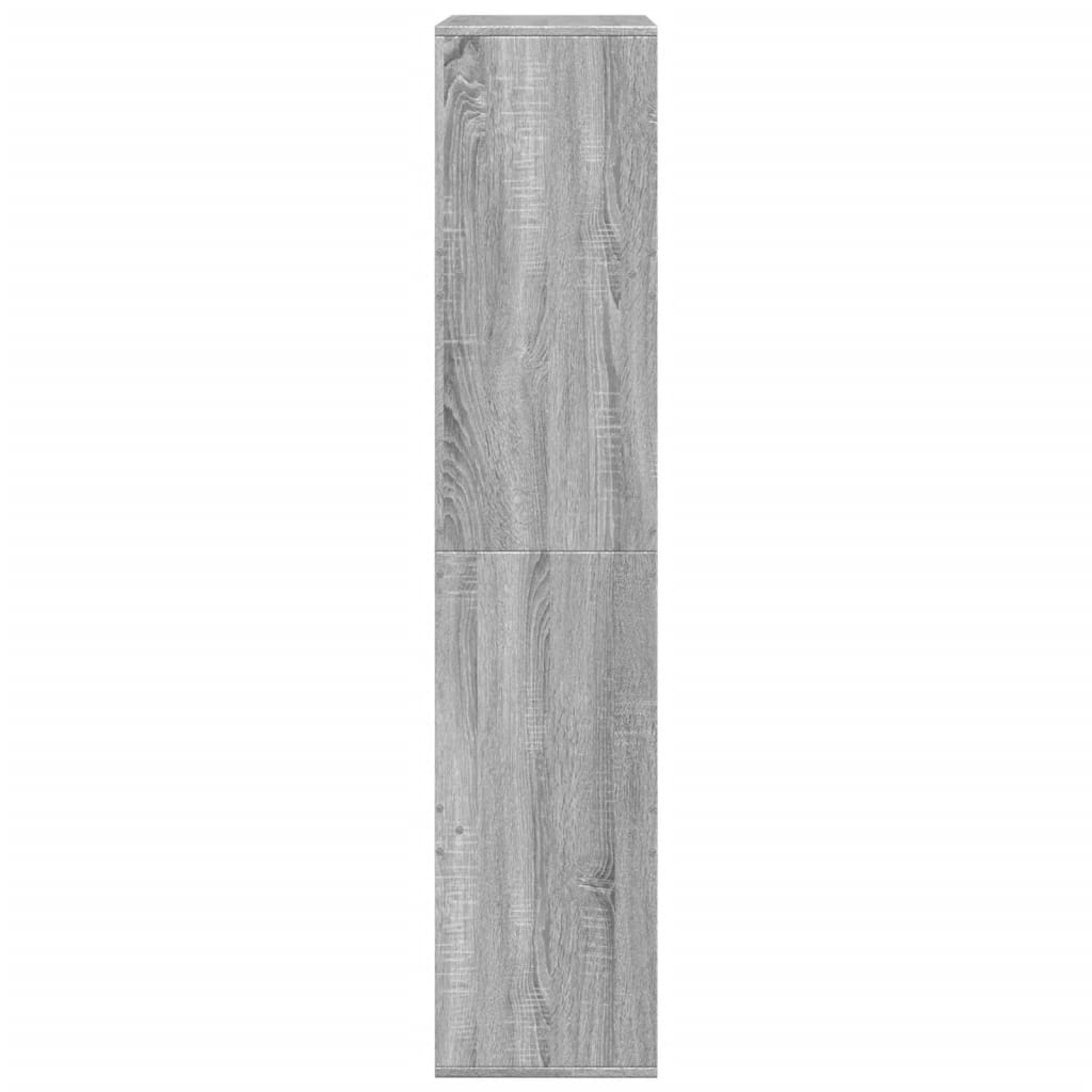 Bücherregal Weiß 100x33x135 cm Holzwerkstoff
