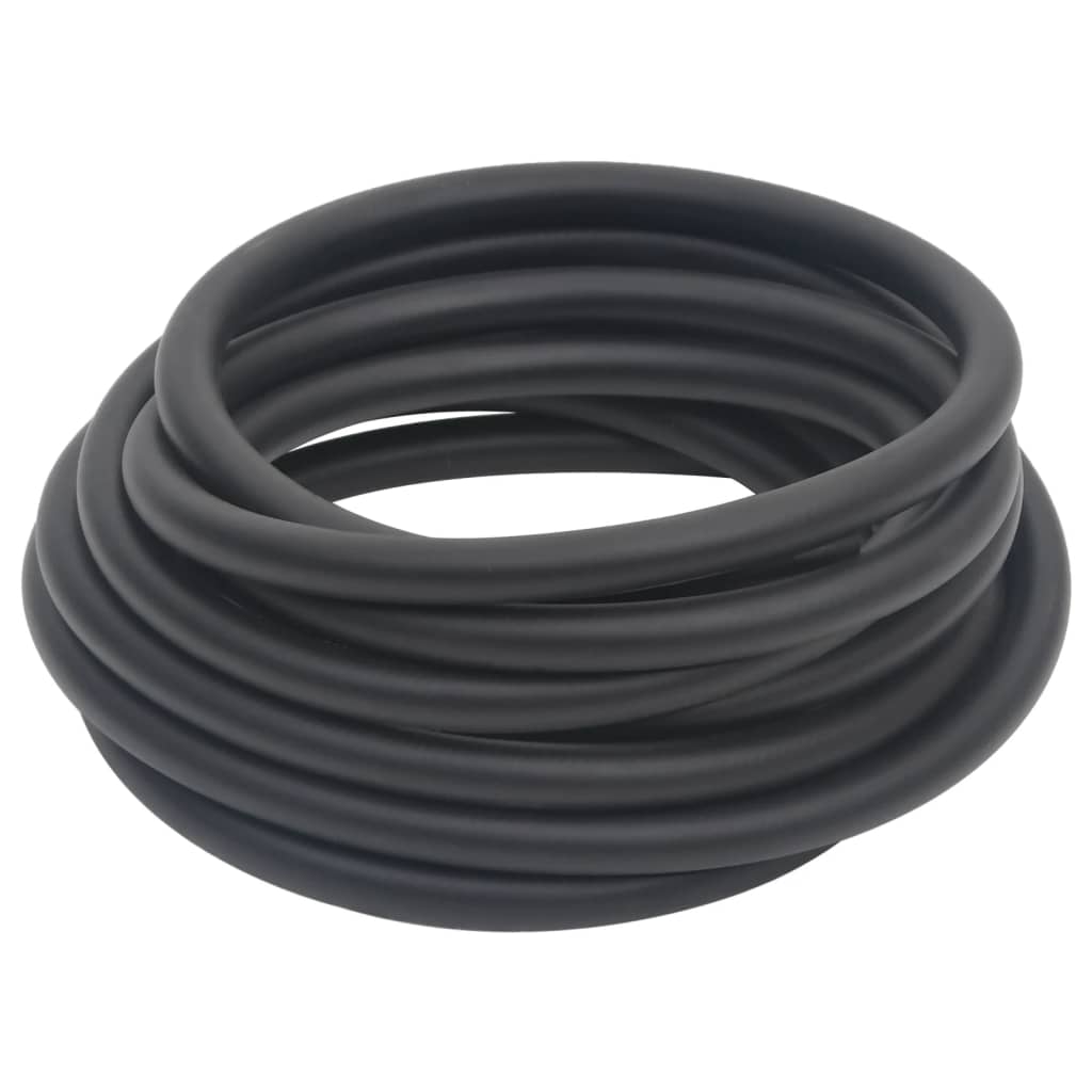 Hybrid-Luftschlauch Schwarz 0,6" 20 m Gummi und PVC