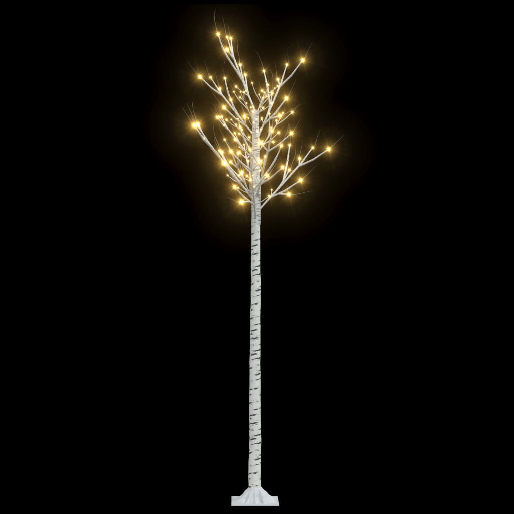 Weihnachtsbaum 128 LEDs 1,2 m Warmweiß Indoor Outdoor
