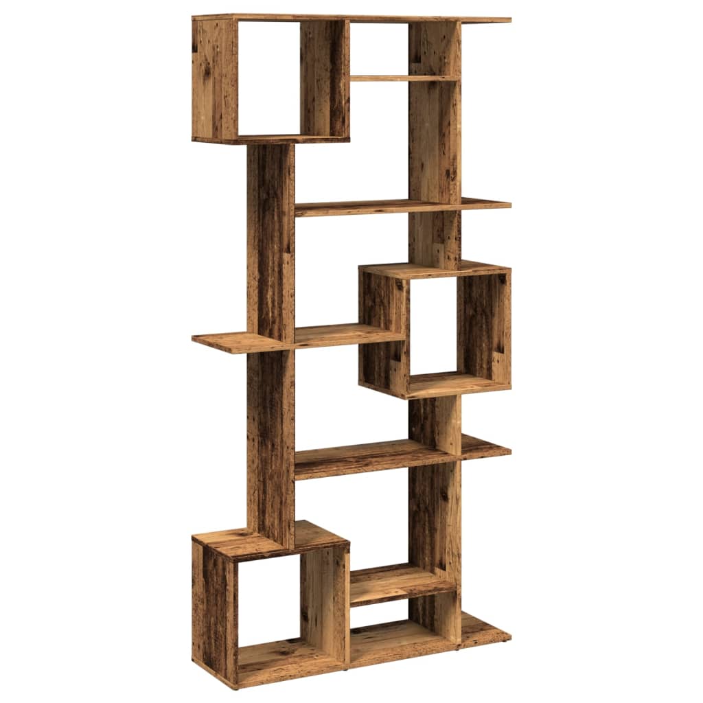 Bücherregal Weiß 92x29x188 cm Holzwerkstoff
