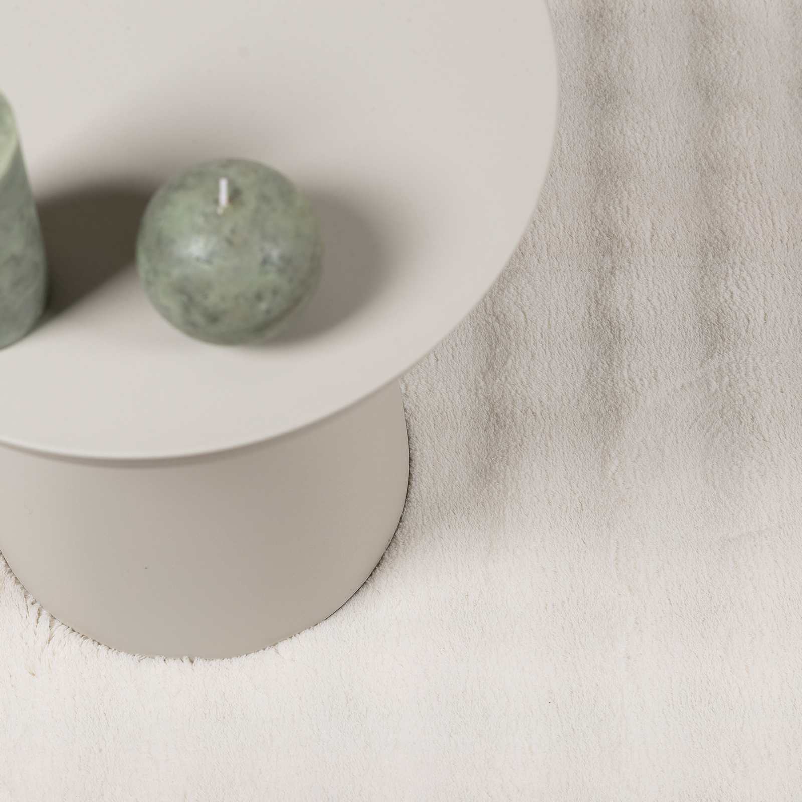 Bereichsteppiche Rechtwinklig SIROLO Creme 150 x 80 cm