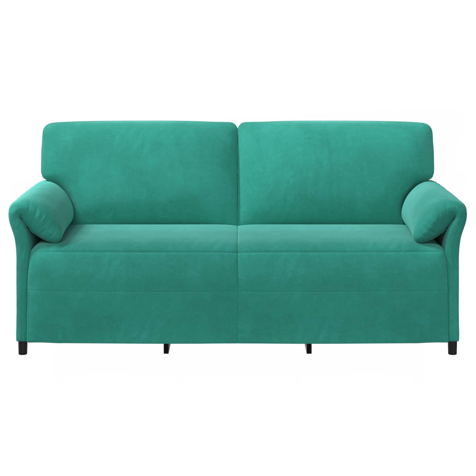 1-Sitzer Sofa Hellgrau 88 x 83 x 95 cm Samt
