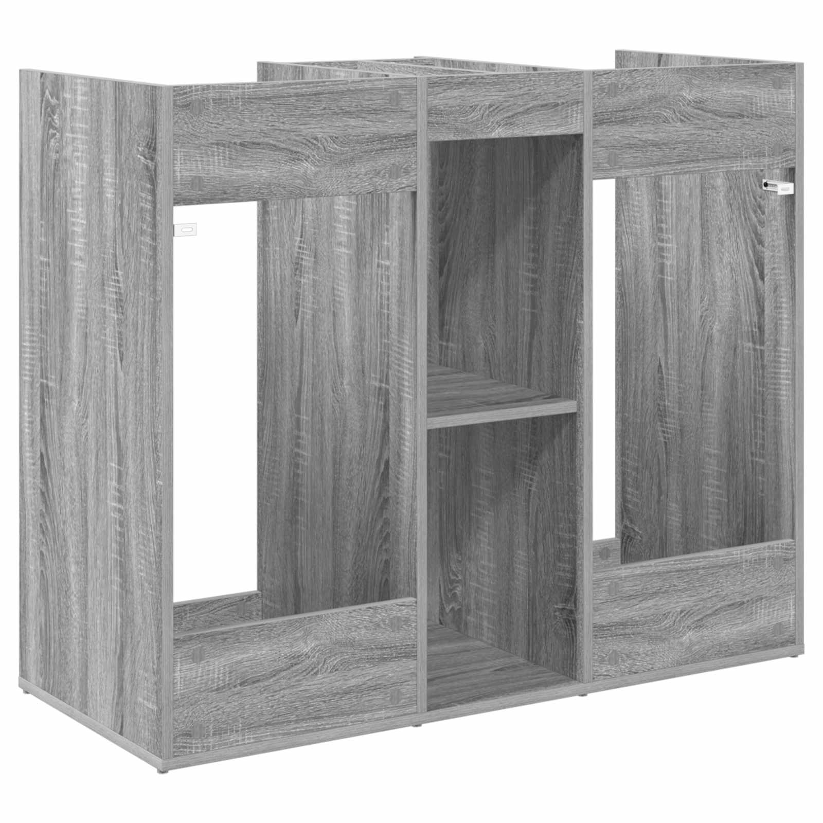 Golf Schrank Mit Rad Uni Weiß 65 x 45 x 98 cm