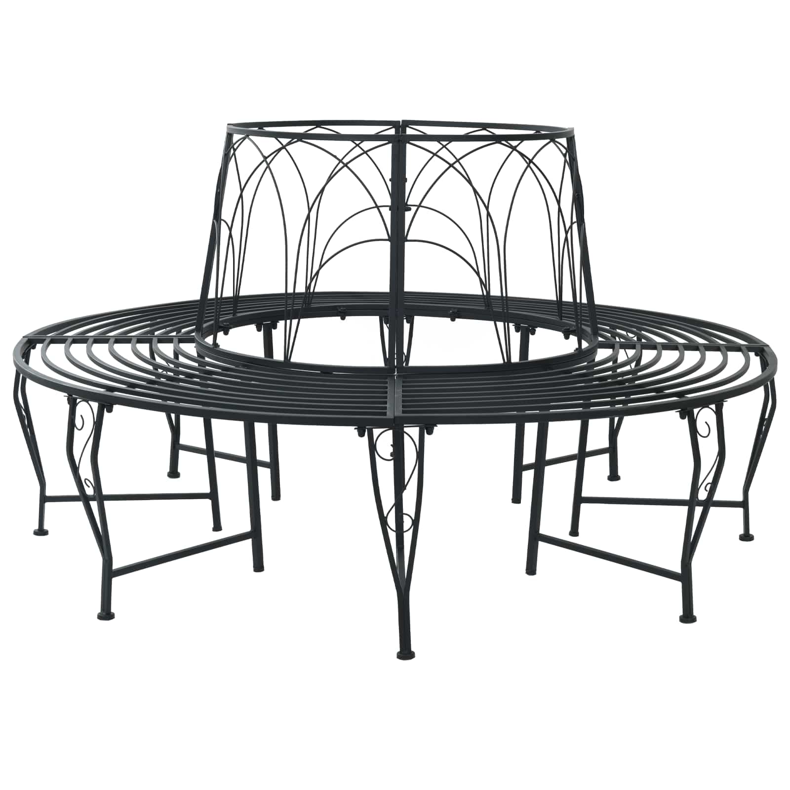 Baumbank 160 cm Stahl