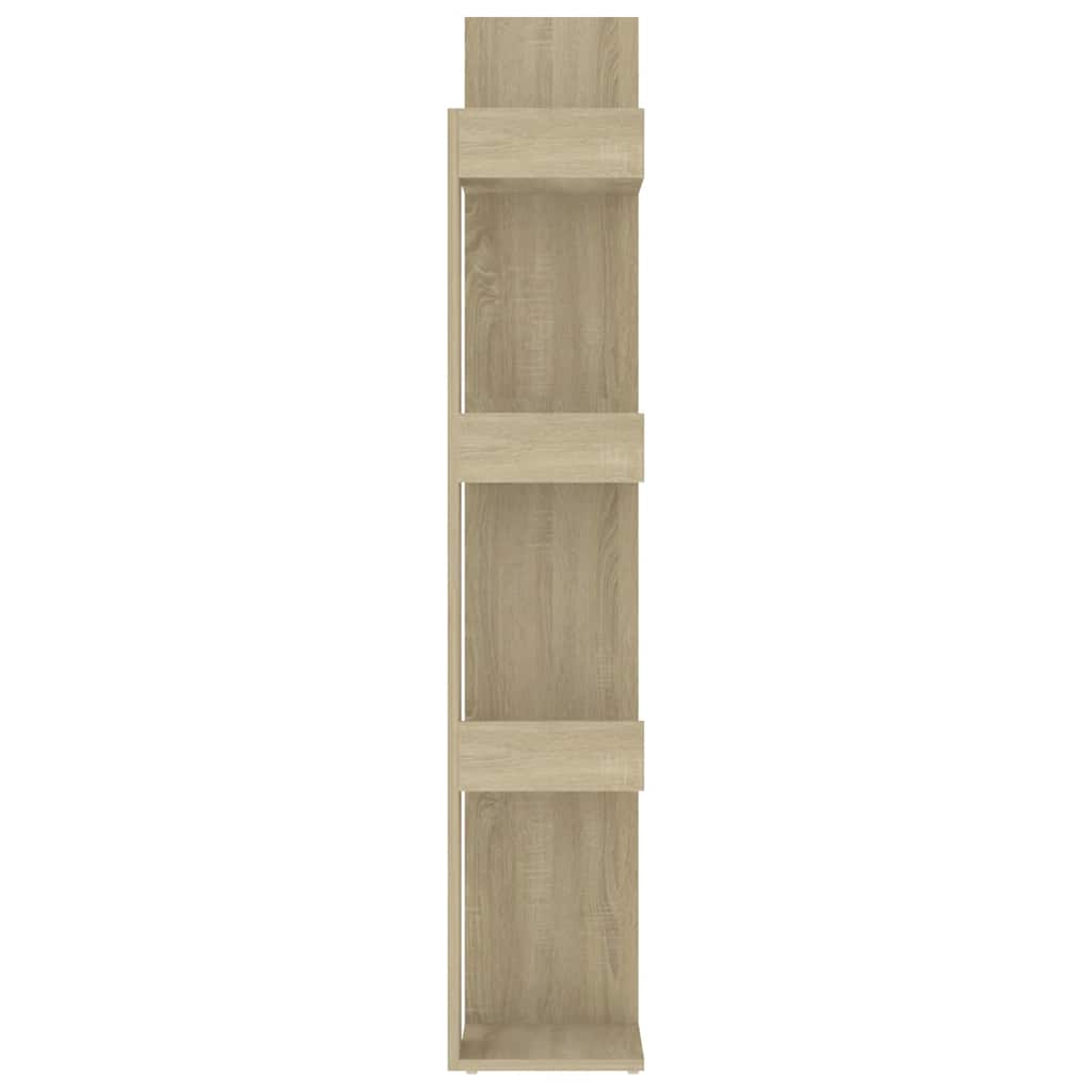 Bücherregal Weiß 86x25,5x140 cm Holzwerkstoff